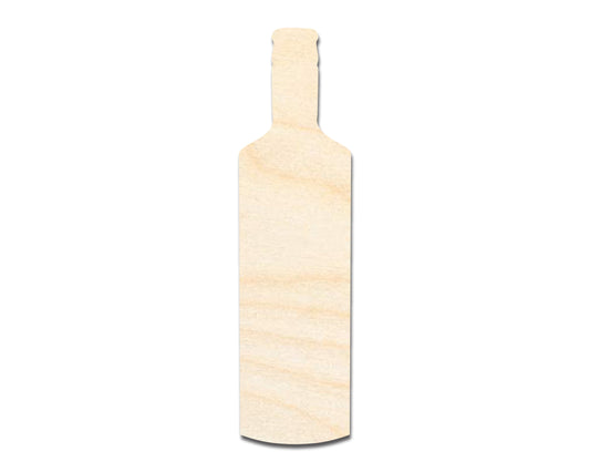 Unfinished Vodka Bottle Shape | DIY Craft Cutout | up to 46" DIY