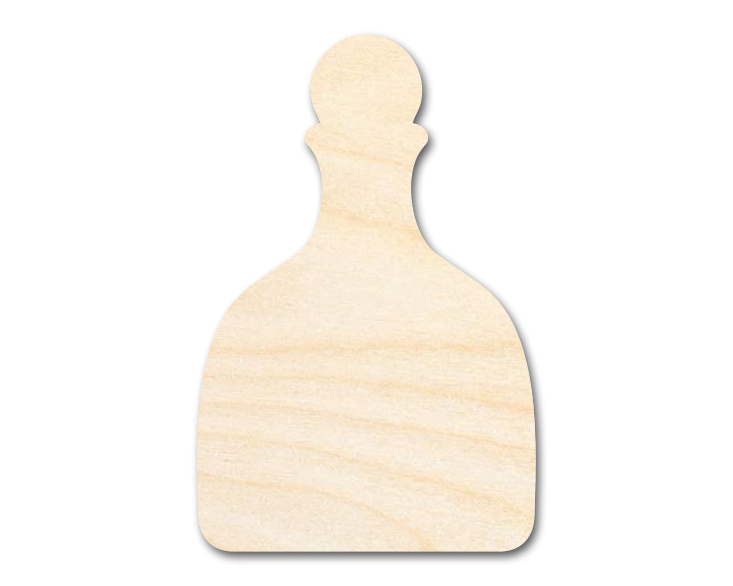 Unfinished Tequila Bottle Shape | DIY Craft Cutout | up to 46" DIY