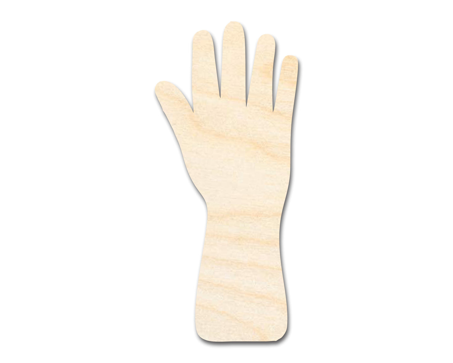 Unfinished Garden Glove Shape | DIY Craft Cutout | up to 46" DIY