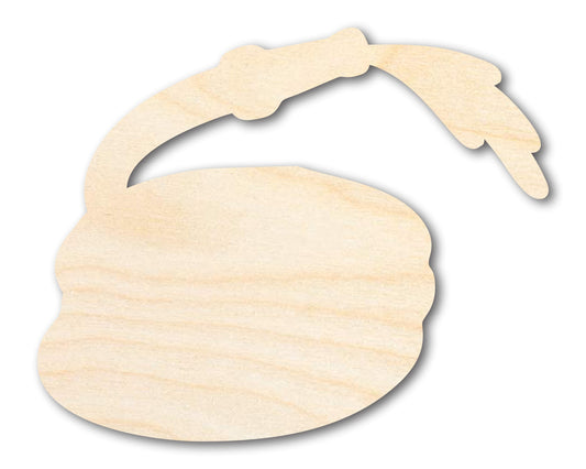 Unfinished Hose Shape | DIY Craft Cutout | up to 46" DIY