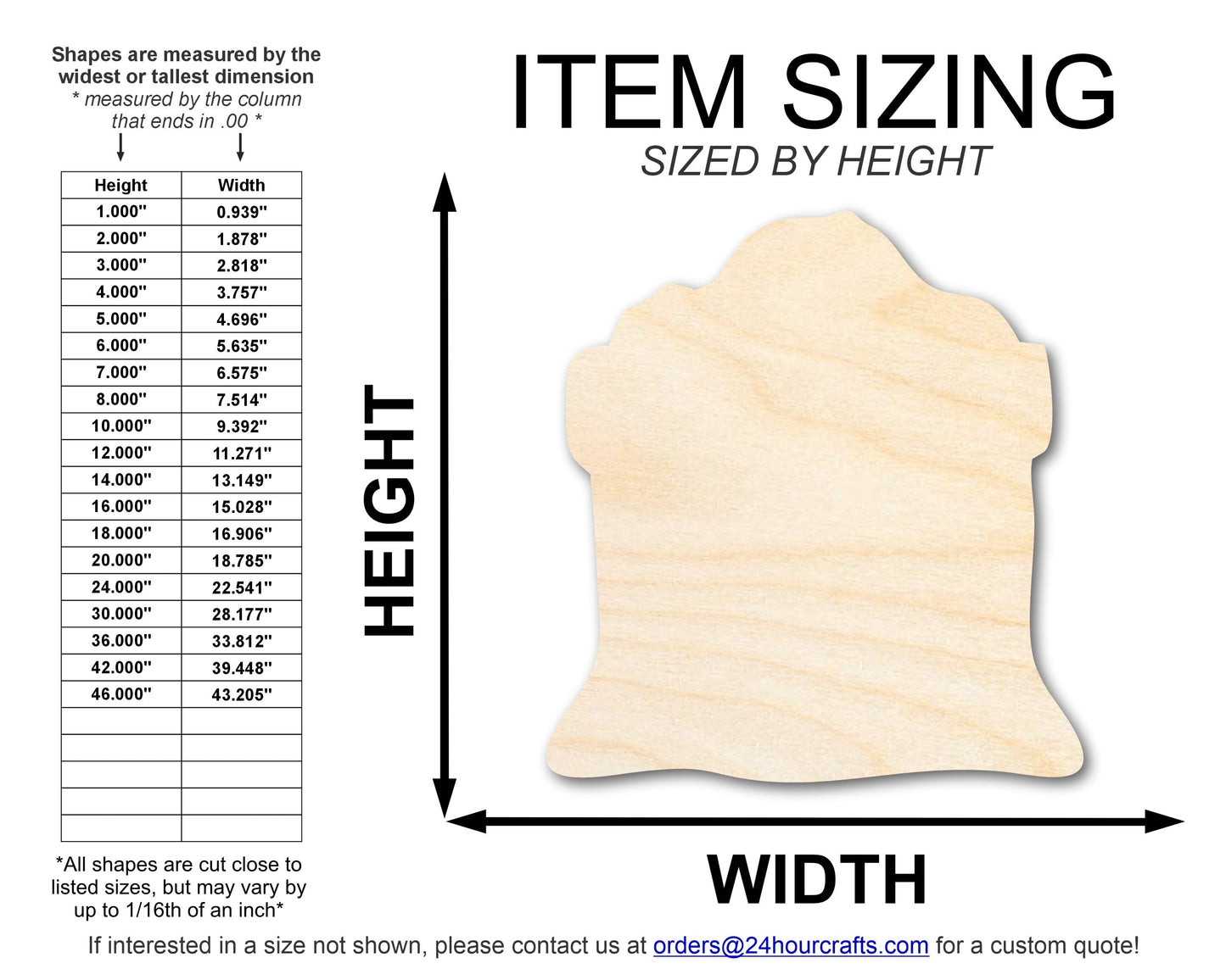 Unfinished Potting Soil Shape | DIY Craft Cutout | up to 46" DIY