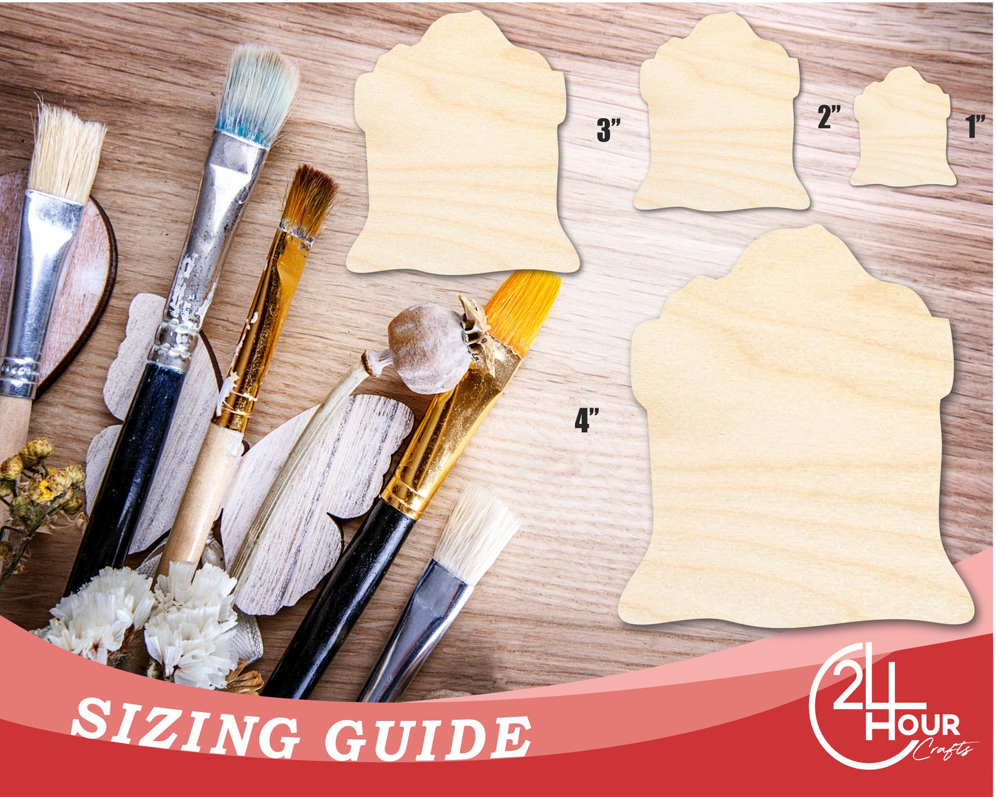 Unfinished Potting Soil Shape | DIY Craft Cutout | up to 46" DIY