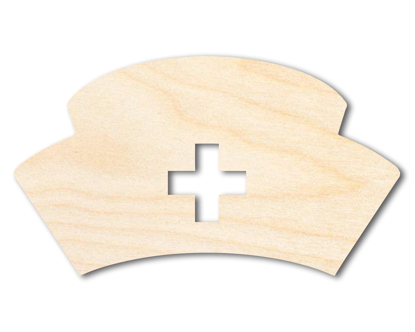 Unfinished Nurse Hat Shape | DIY Craft Cutout | up to 46" DIY