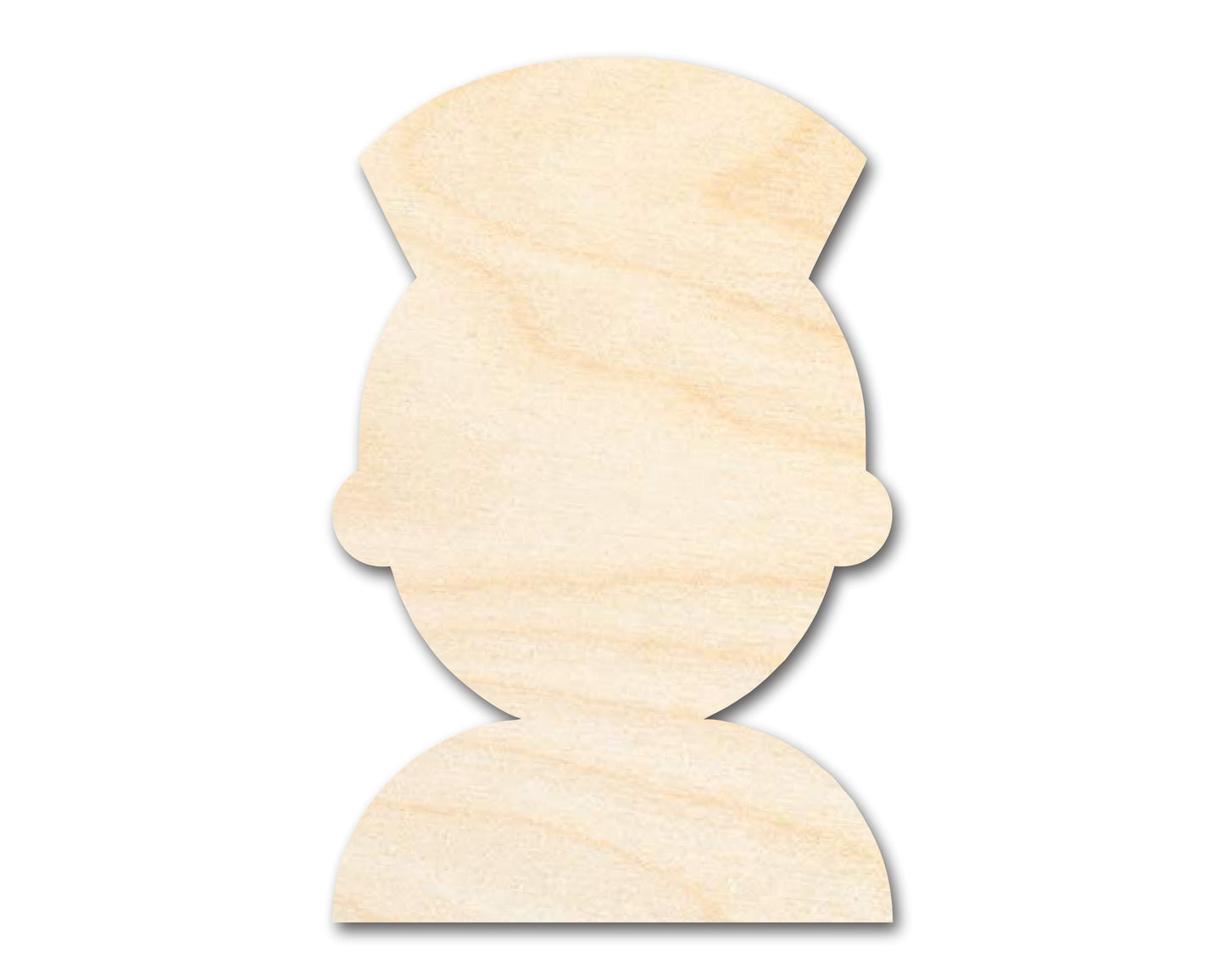 Unfinished Nurse Shape | DIY Craft Cutout | up to 46" DIY