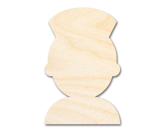 Unfinished Nurse Shape | DIY Craft Cutout | up to 46" DIY