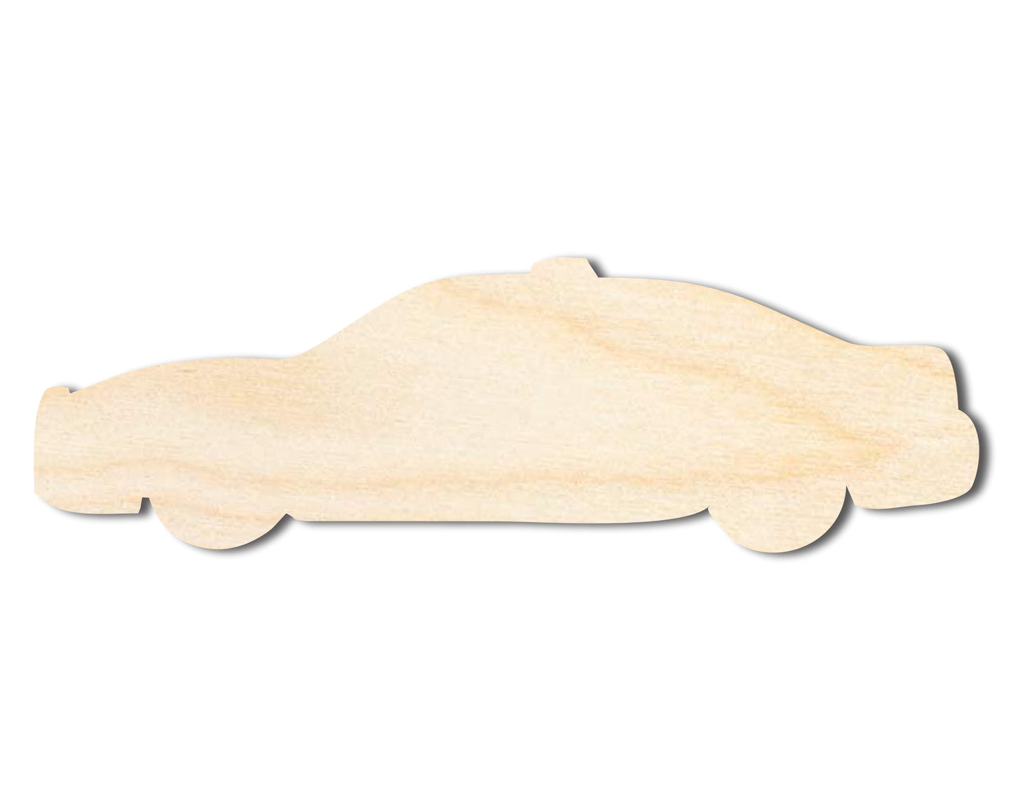 Unfinished Police Car Shape | DIY Craft Cutout | up to 46" DIY