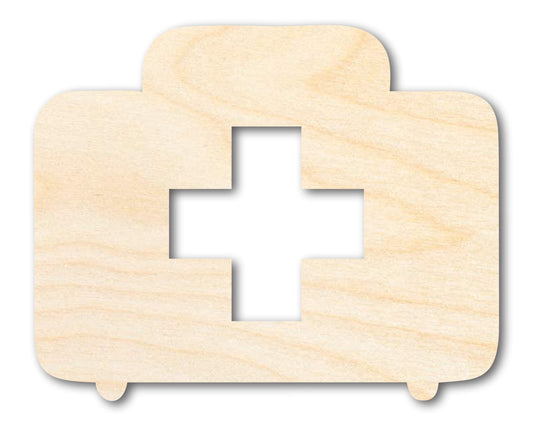 Unfinished First Aid Shape | DIY Craft Cutout | up to 46" DIY