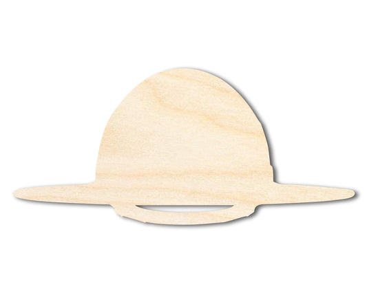 Unfinished State Trooper Hat Shape | DIY Craft Cutout | up to 46" DIY