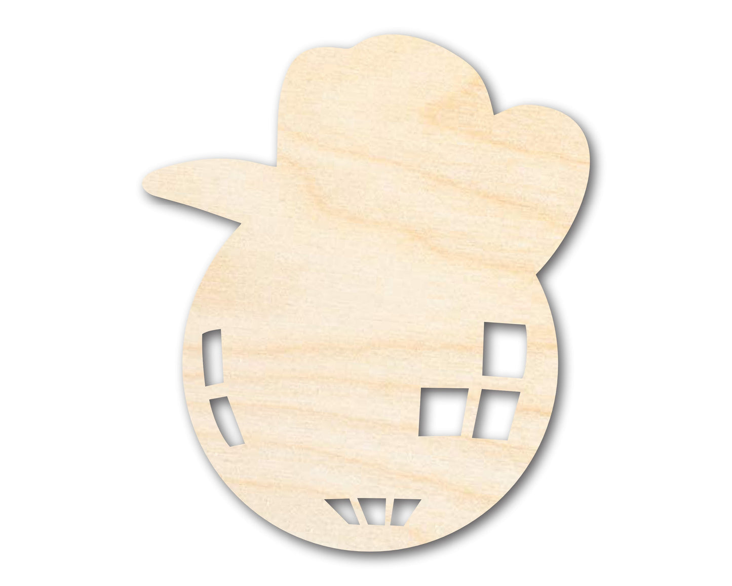 Unfinished Disco Cowgirl Shape | DIY Craft Cutout | up to 46" DIY