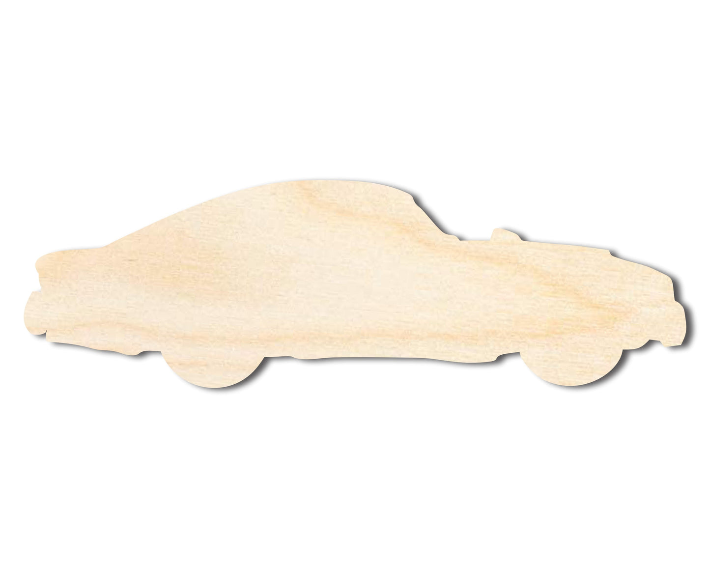 Unfinished Luxury Convertible Shape | DIY Craft Cutout | up to 46" DIY