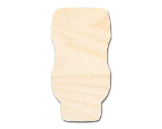 Unfinished Relish Bottle Shape | DIY Craft Cutout | up to 46" DIY