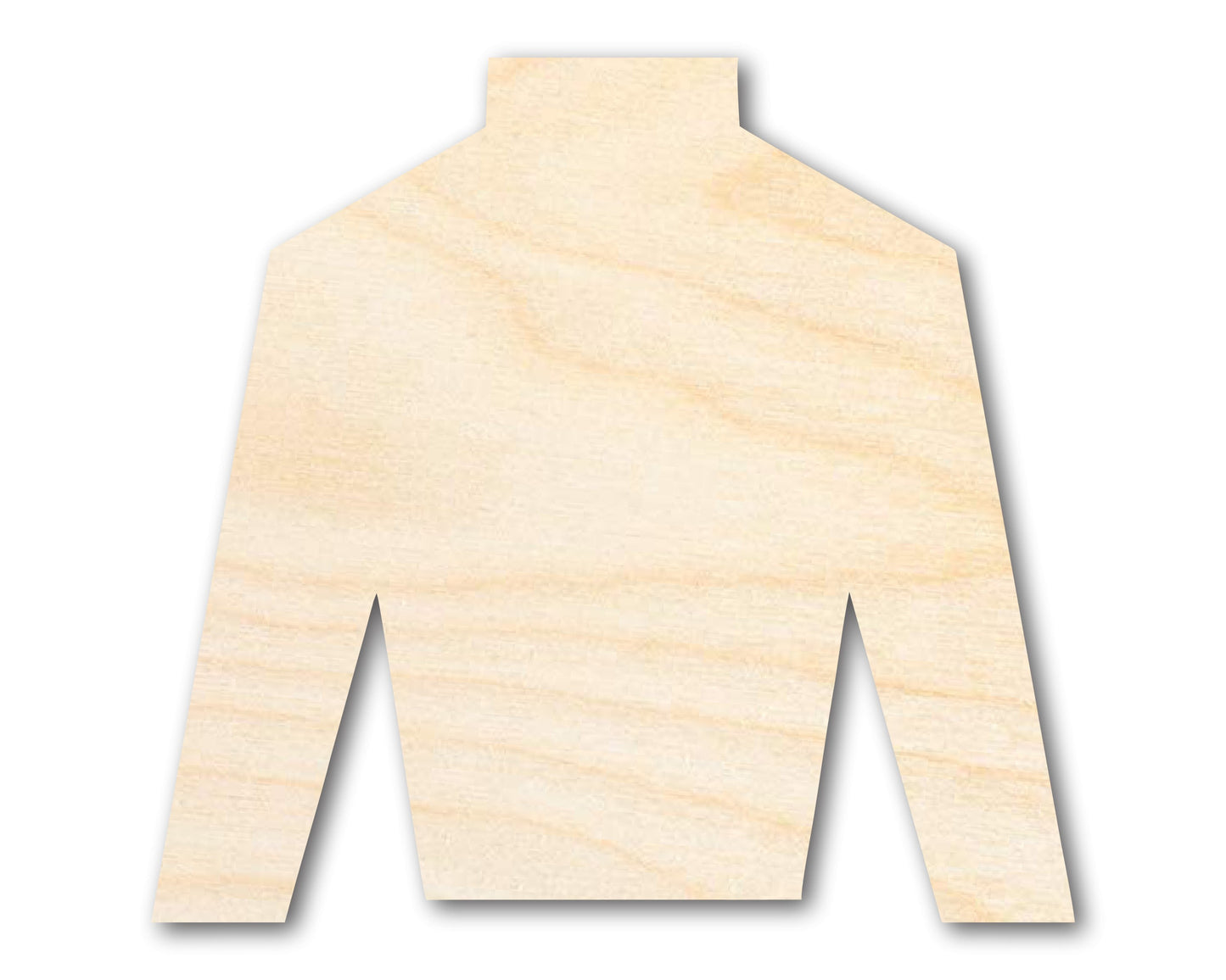 Unfinished Jockey Silk Shape | DIY Craft Cutout | up to 46" DIY