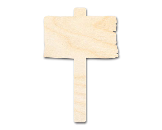 Unfinished Wooden Sign Shape | DIY Craft Cutout | up to 46" DIY
