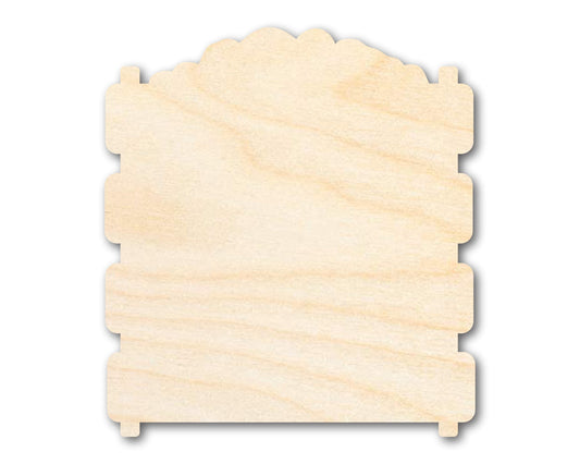 Unfinished Compost Bin Shape | DIY Craft Cutout | up to 46" DIY