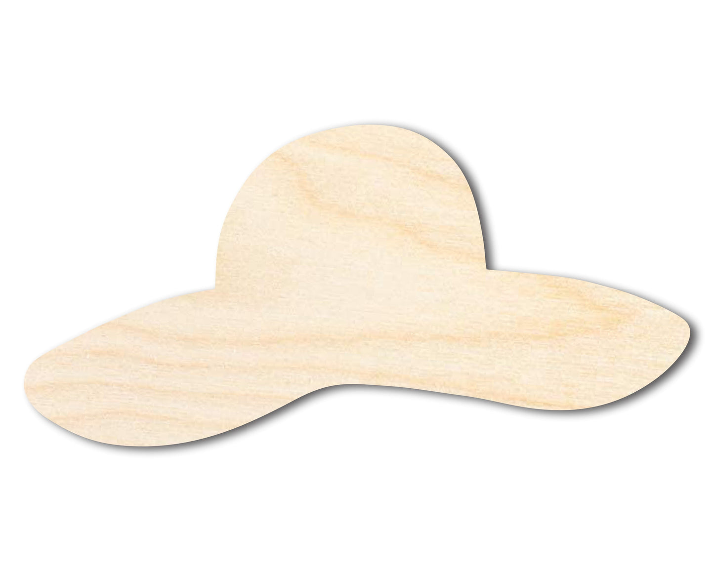 Unfinished Sun Hat Shape | DIY Craft Cutout | up to 46" DIY
