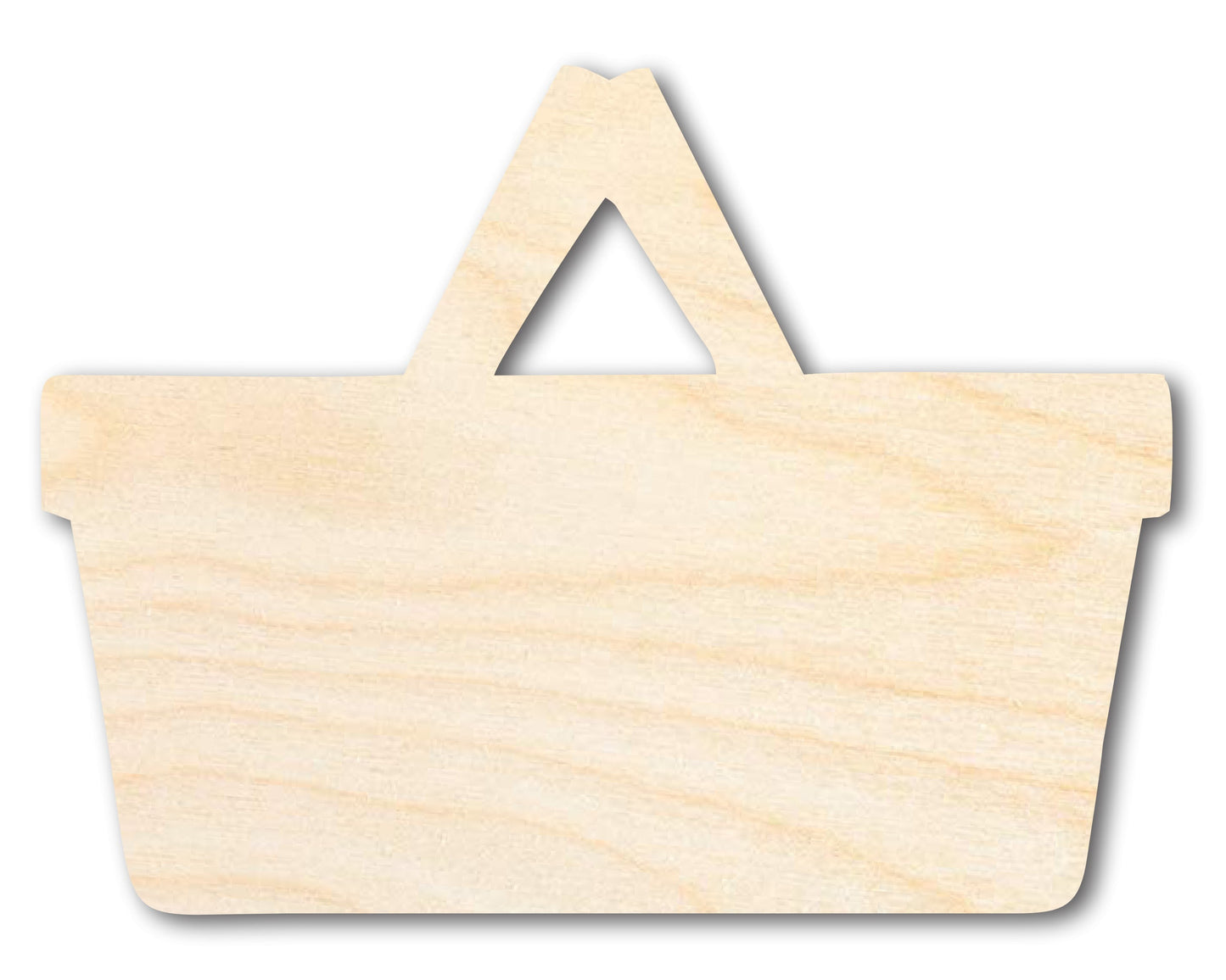 Unfinished Picnic Basket Shape | DIY Craft Cutout | up to 46" DIY