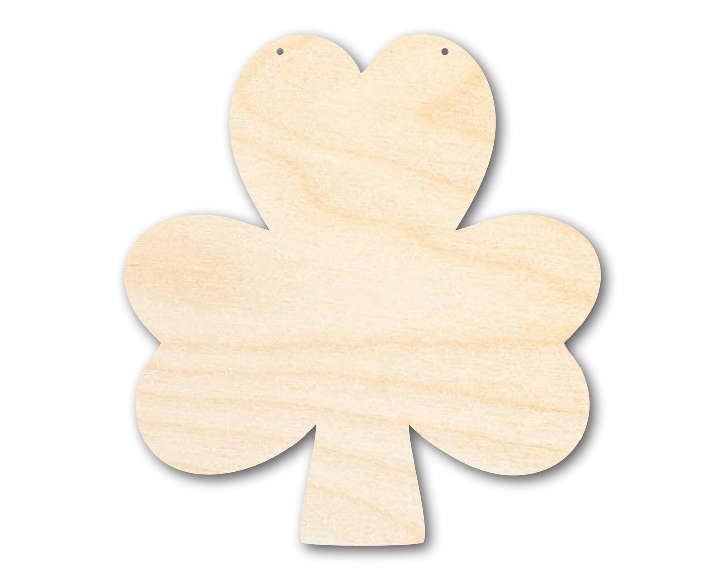 Unfinished Shamrock Door Hanger | DIY Craft Cutout | Door Hanger | up to 46" DIY