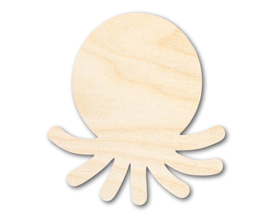 Unfinished Cute Octopus Shape | DIY Craft Cutout | up to 46" DIY