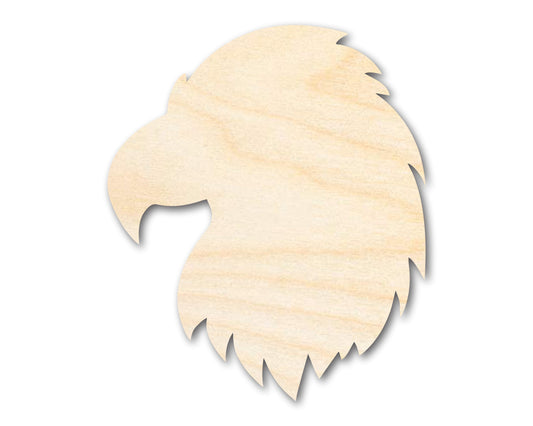 Unfinished Wood Eagle Head Shape | DIY Craft Cutout | up to 46" DIY