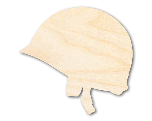 Unfinished Wood Army Helmet Shape | DIY Craft Cutout | up to 46" DIY