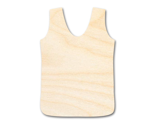 Unfinished Wood Hunting Vest Shape | DIY Craft Cutout | up to 46" DIY