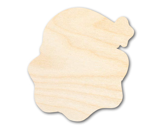 Unfinished Wood Cute Santa Shape | DIY Craft Cutout | up to 46" DIY