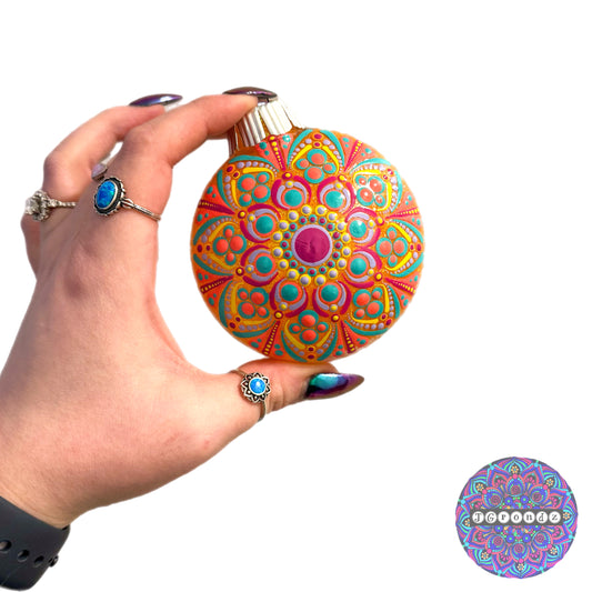 3” Mandala Ornament