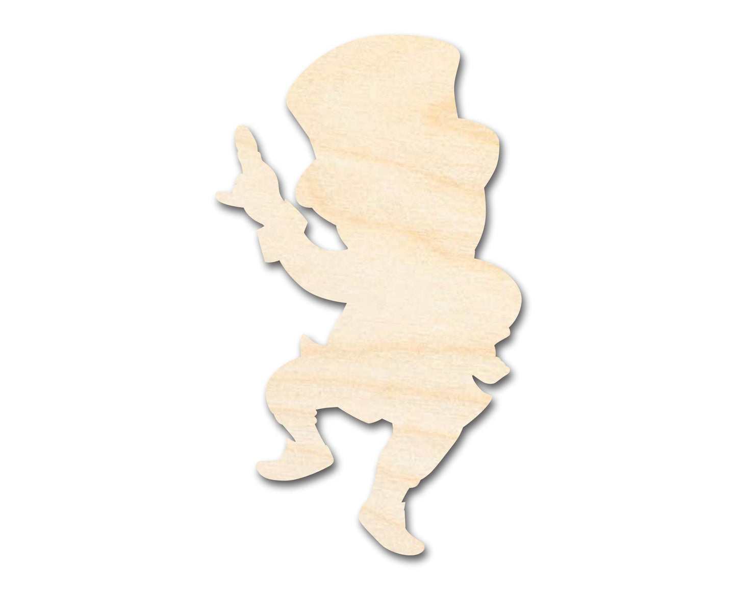 Unfinished Wood Leprechaun Shape | DIY Craft Cutout | up to 46" DIY