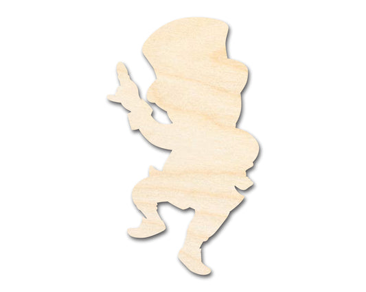 Unfinished Wood Leprechaun Shape | DIY Craft Cutout | up to 46" DIY