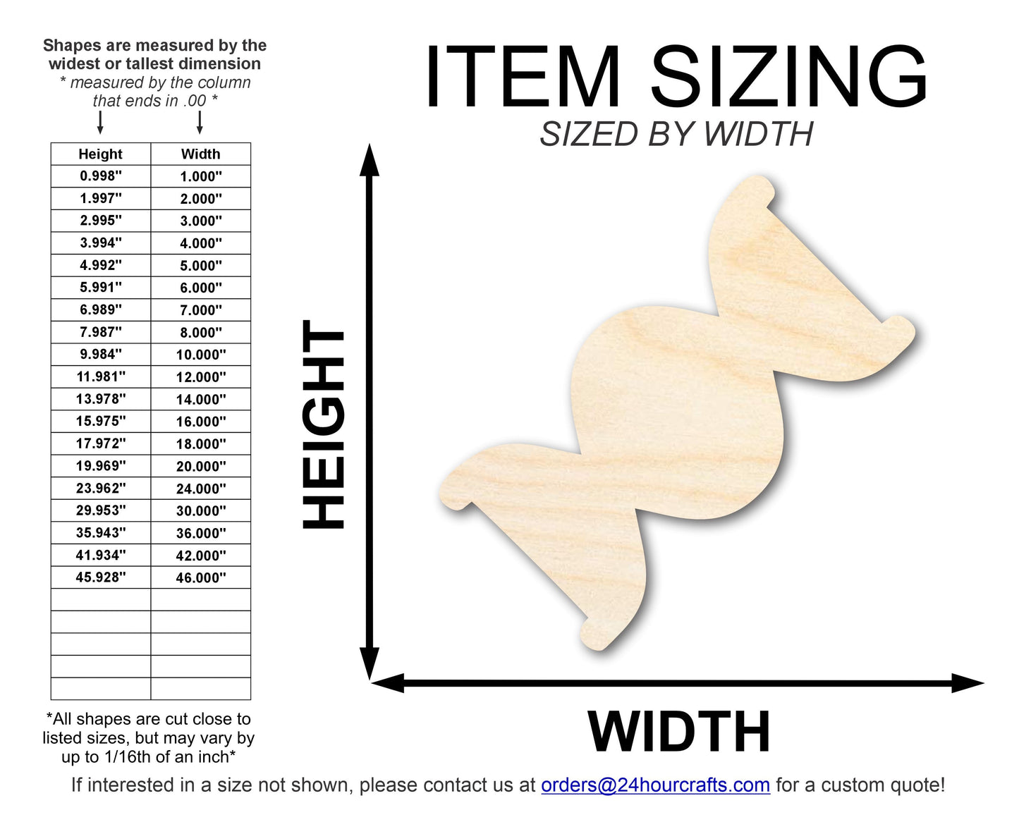 Unfinished Wood DNA Shape | DIY Craft Cutout | up to 46" DIY