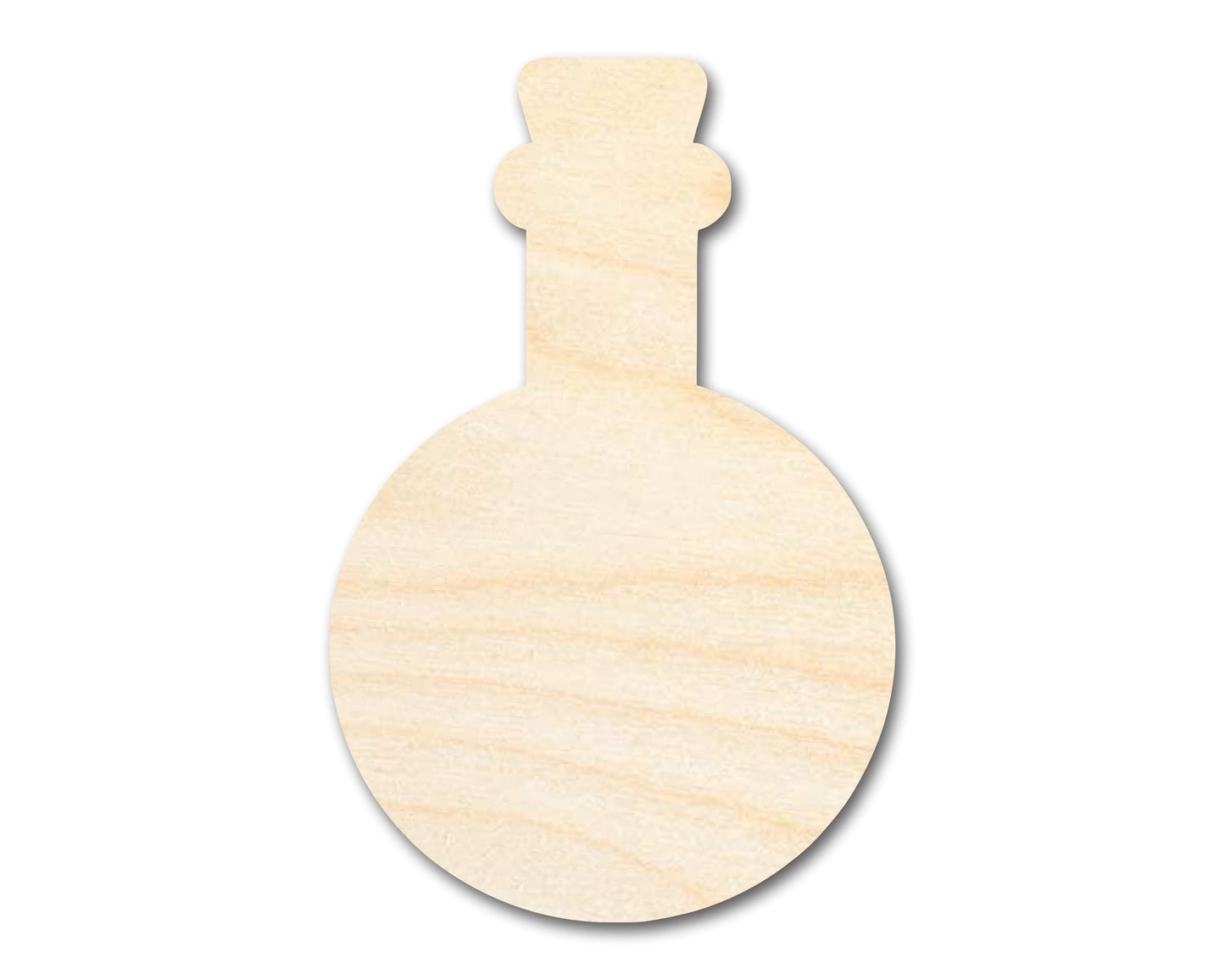 Unfinished Wood Spooky Potion Shape | DIY Craft Cutout | up to 46" DIY