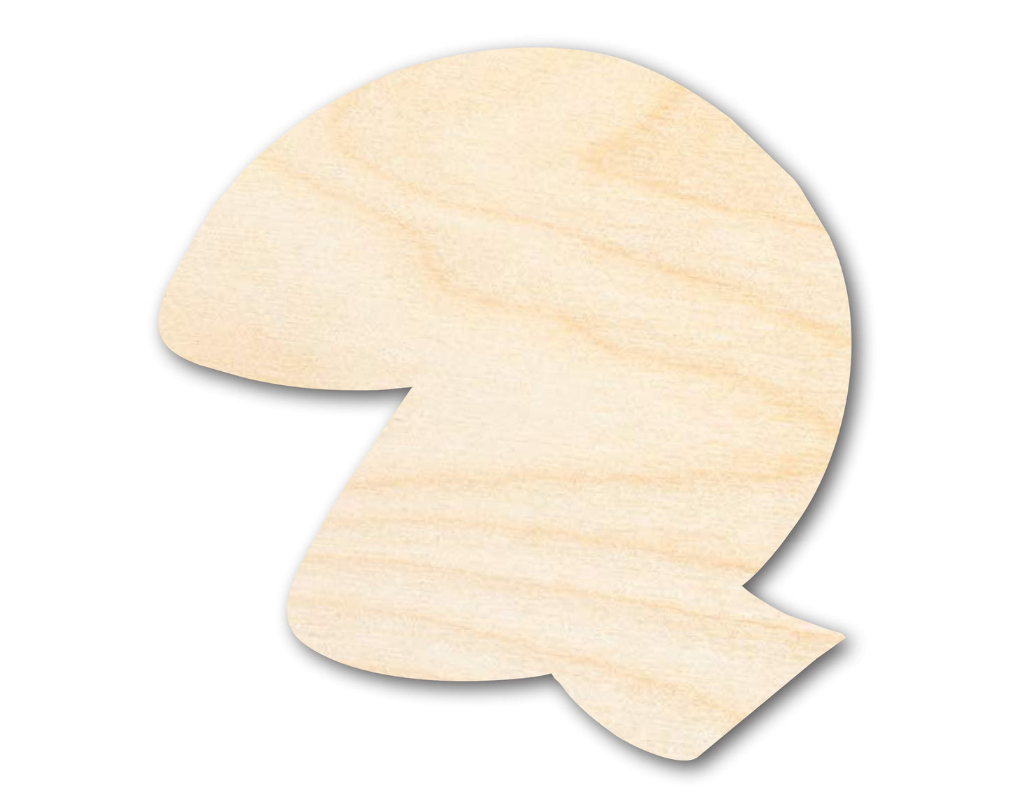 Unfinished Wood Fortune Cookie Shape | DIY Craft Cutout | up to 46" DIY