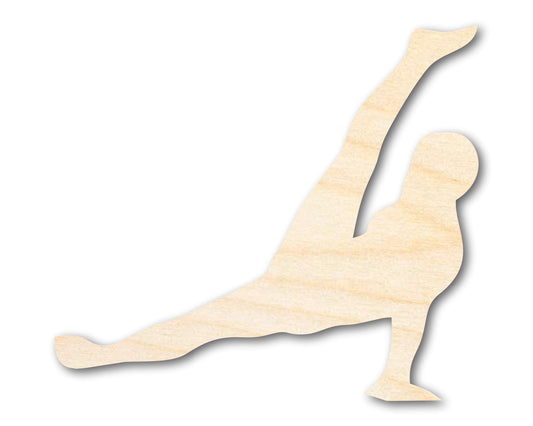 Unfinished Wood Gymnast Windmill Shape | DIY Craft Cutout | up to 46" DIY