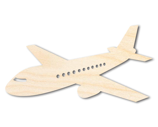 Unfinished Wood Air Plane Shape | DIY Craft Cutout | up to 46" DIY