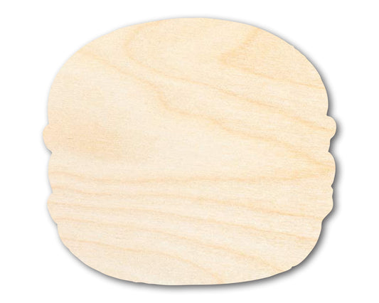 Unfinished Wood Macaron Shape | DIY Craft Cutout | up to 46" DIY