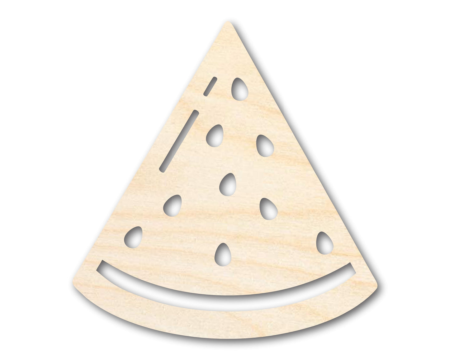 Unfinished Wood Watermelon Slice Shape | DIY Craft Cutout | up to 46" DIY