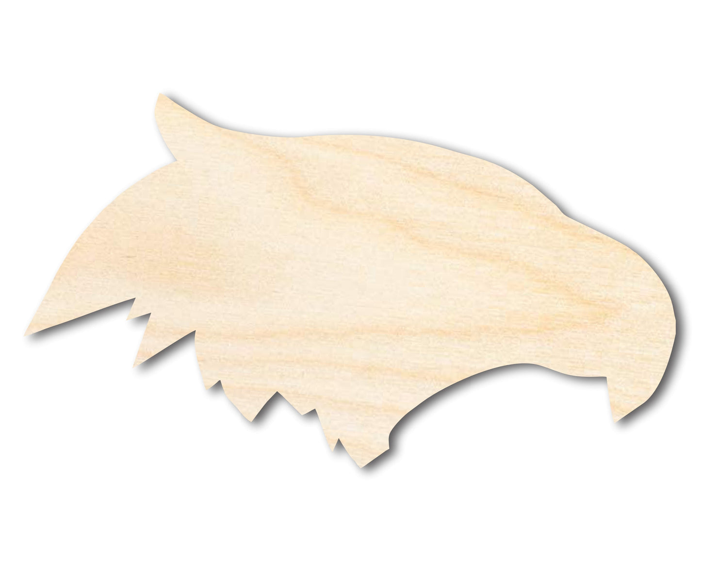 Unfinished Wood Eagle Mascot Shape | DIY Craft Cutout | up to 46" DIY