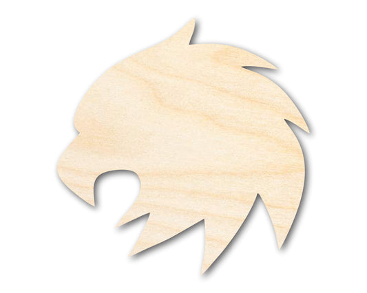 Unfinished Wood Eagle Mascot Shape | DIY Craft Cutout | up to 46" DIY