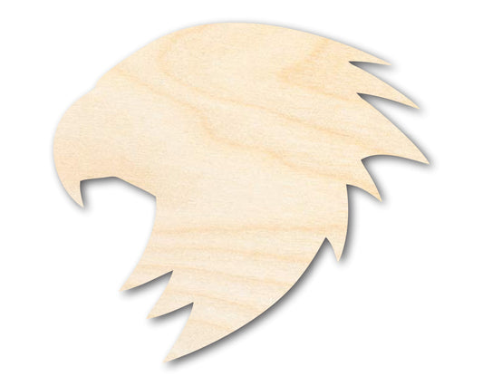 Unfinished Wood Falcon Mascot Shape | DIY Craft Cutout | up to 46" DIY
