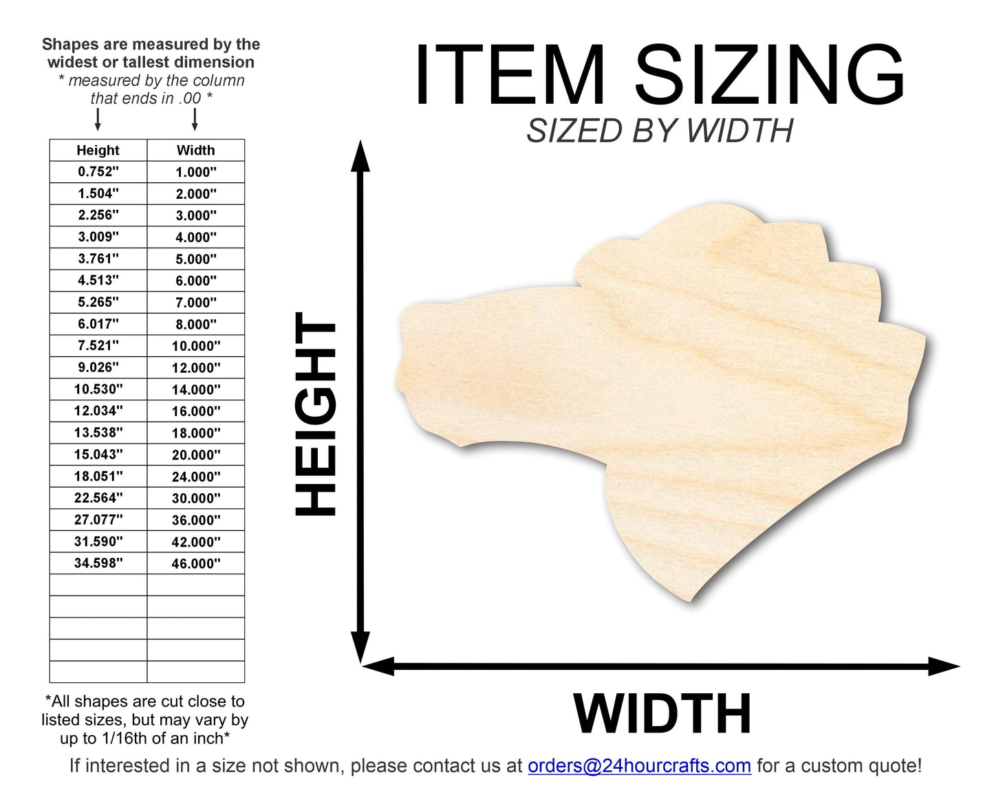 Unfinished Wood Gator Mascot Shape | DIY Craft Cutout | up to 46" DIY