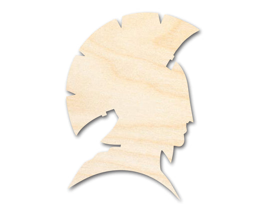 Unfinished Wood Warrior Mascot Shape | DIY Craft Cutout | up to 46" DIY