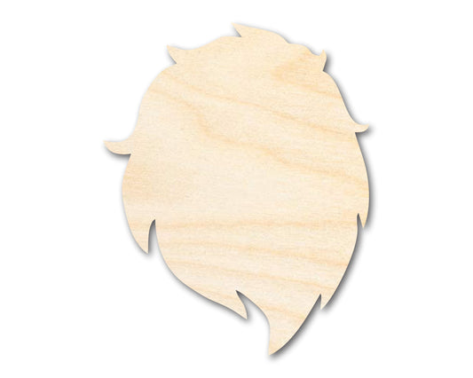 Unfinished Wood Lion Mascot Shape | DIY Craft Cutout | up to 46" DIY