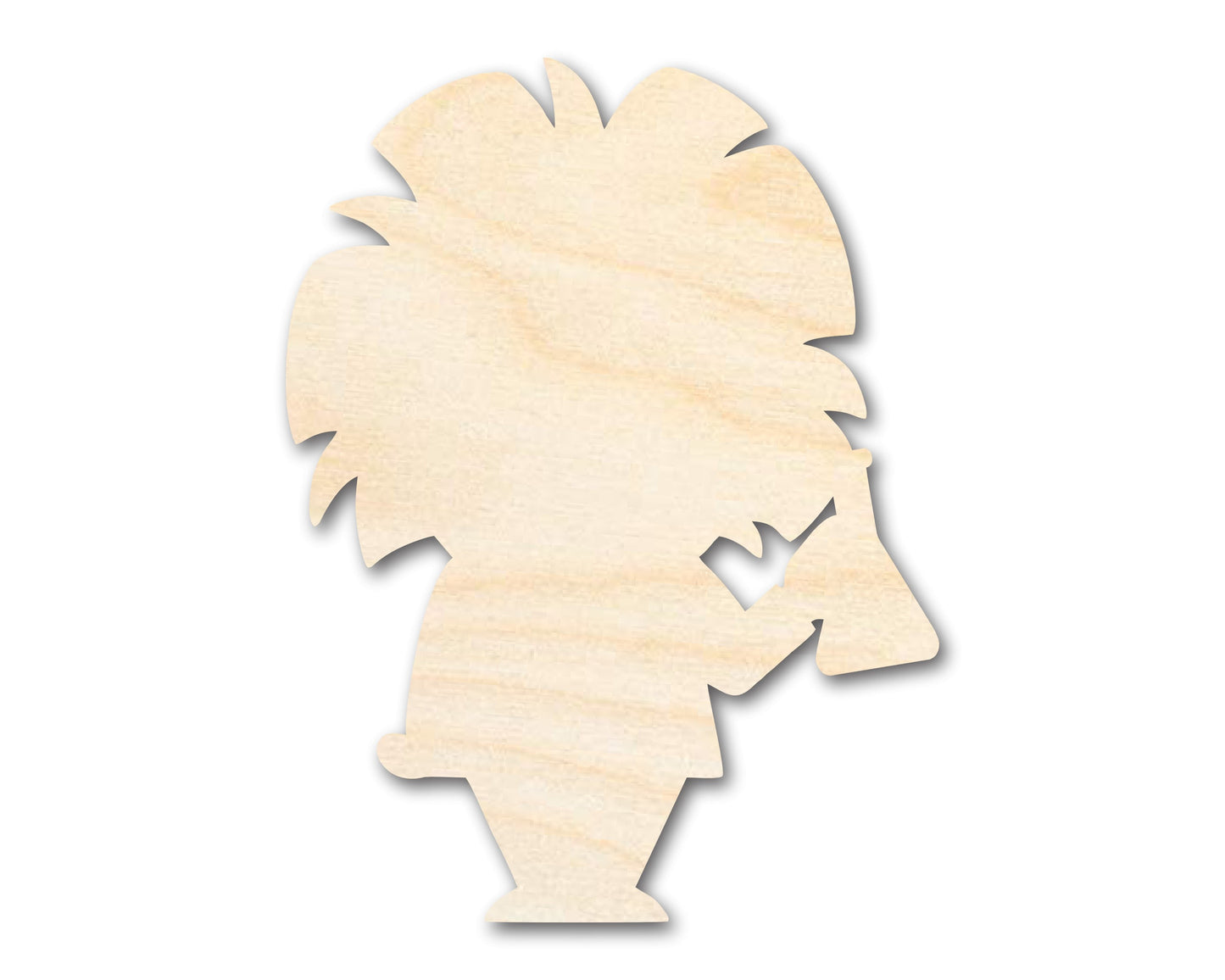Unfinished Wood Scientist Shape | DIY Craft Cutout | up to 46" DIY