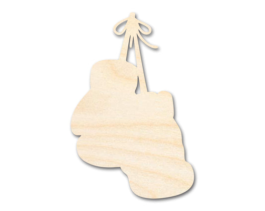Unfinished Wood Boxing Glove Shape | DIY Craft Cutout | up to 46" DIY