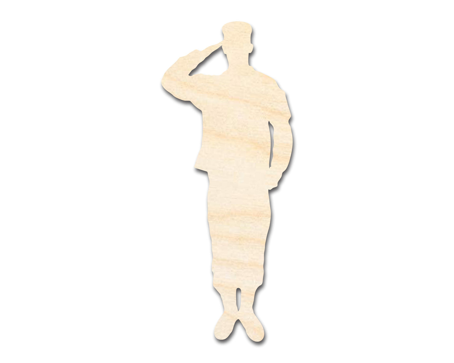 Unfinished Wood American Hero Shape | DIY Craft Cutout | up to 46" DIY