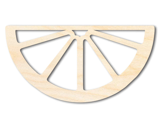 Unfinished Wood Orange Slice Shape | DIY Craft Cutout | up to 46" DIY