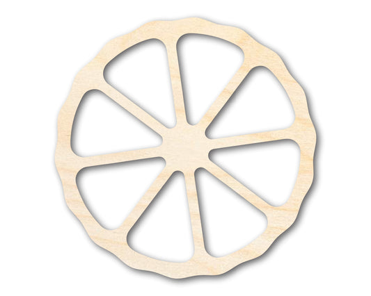 Unfinished Wood Fruit Slice Shape | DIY Craft Cutout | up to 46" DIY