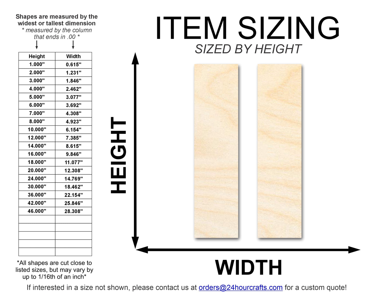 Unfinished Wood Pause Shape | DIY Craft Cutout | up to 46" DIY