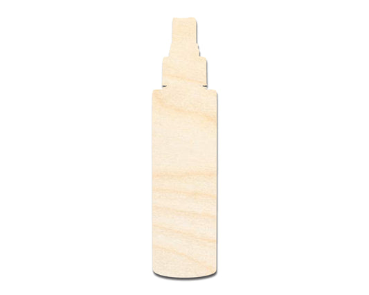 Unfinished Wood Facial Spray Shape | DIY Craft Cutout | up to 46" DIY