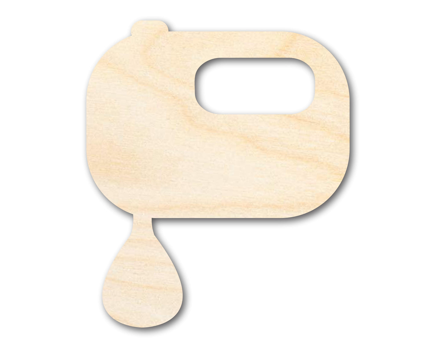 Unfinished Wood Hand Mixer Shape | DIY Craft Cutout | up to 46" DIY